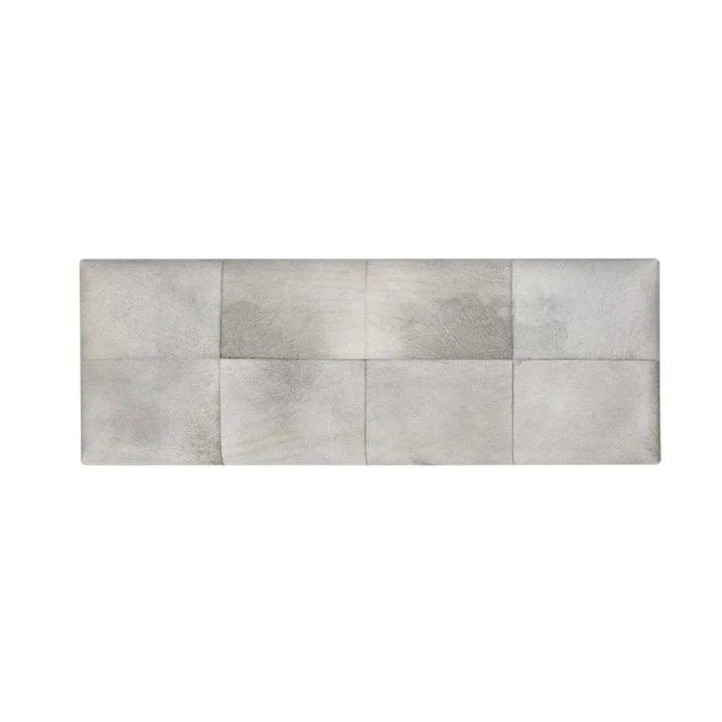 SUNPAN Pilar Cowhide Transitional Backless Bench
