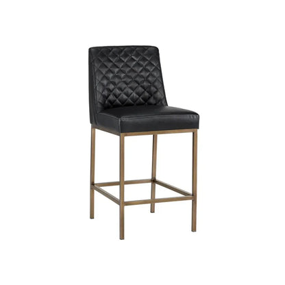 SUNPAN Leighland Leather Classic Counter Stool