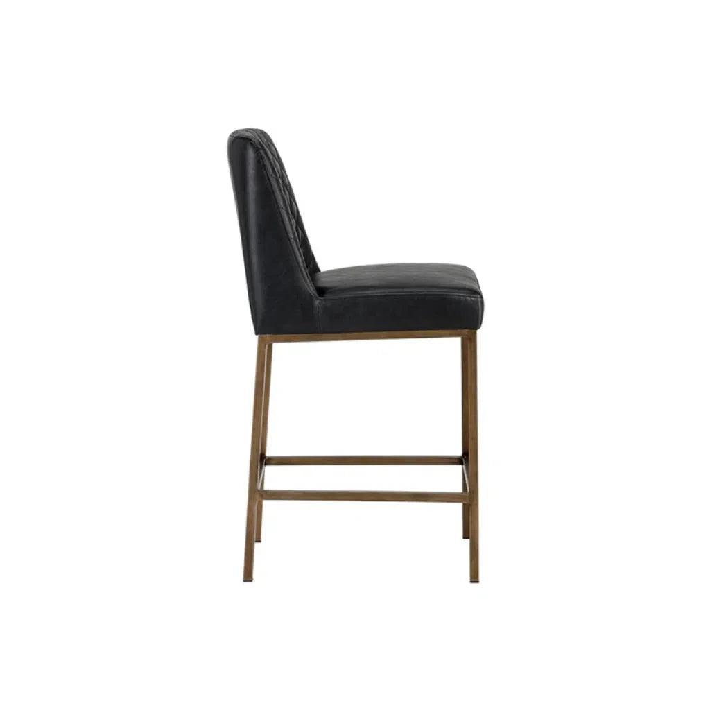 SUNPAN Leighland Leather Classic Counter Stool
