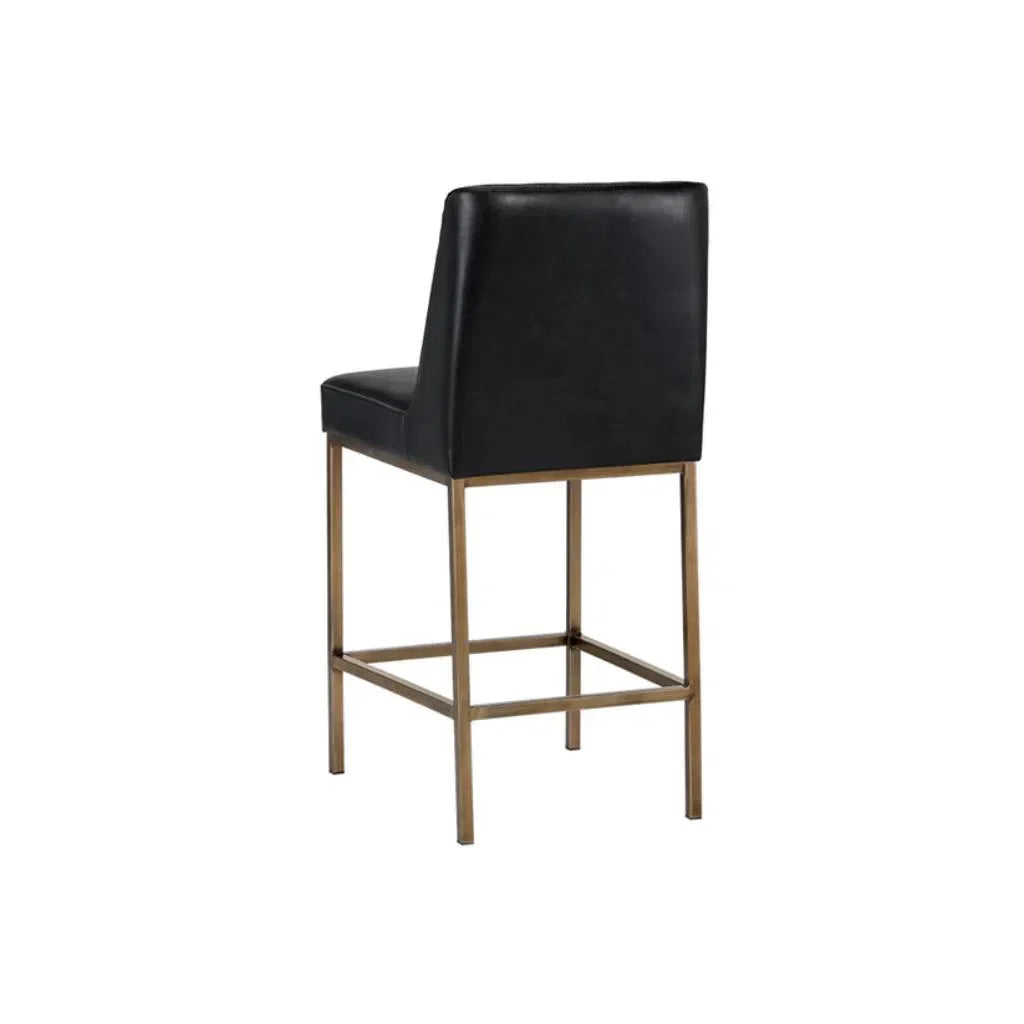 SUNPAN Leighland Leather Classic Counter Stool