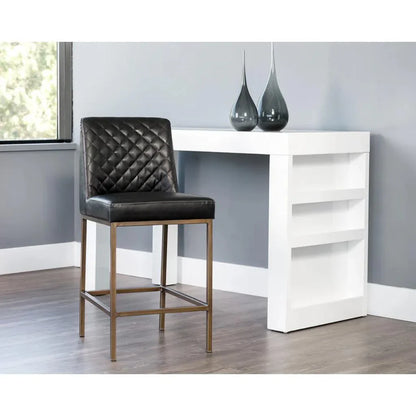 SUNPAN Leighland Leather Classic Counter Stool