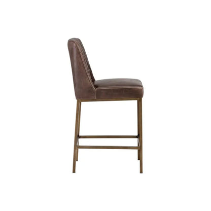 SUNPAN Leighland Leather Classic Counter Stool