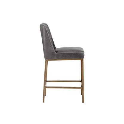 SUNPAN Leighland Leather Classic Counter Stool