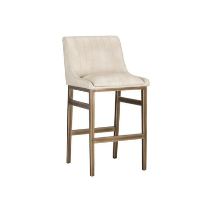 Halden Faux Leather Barstool