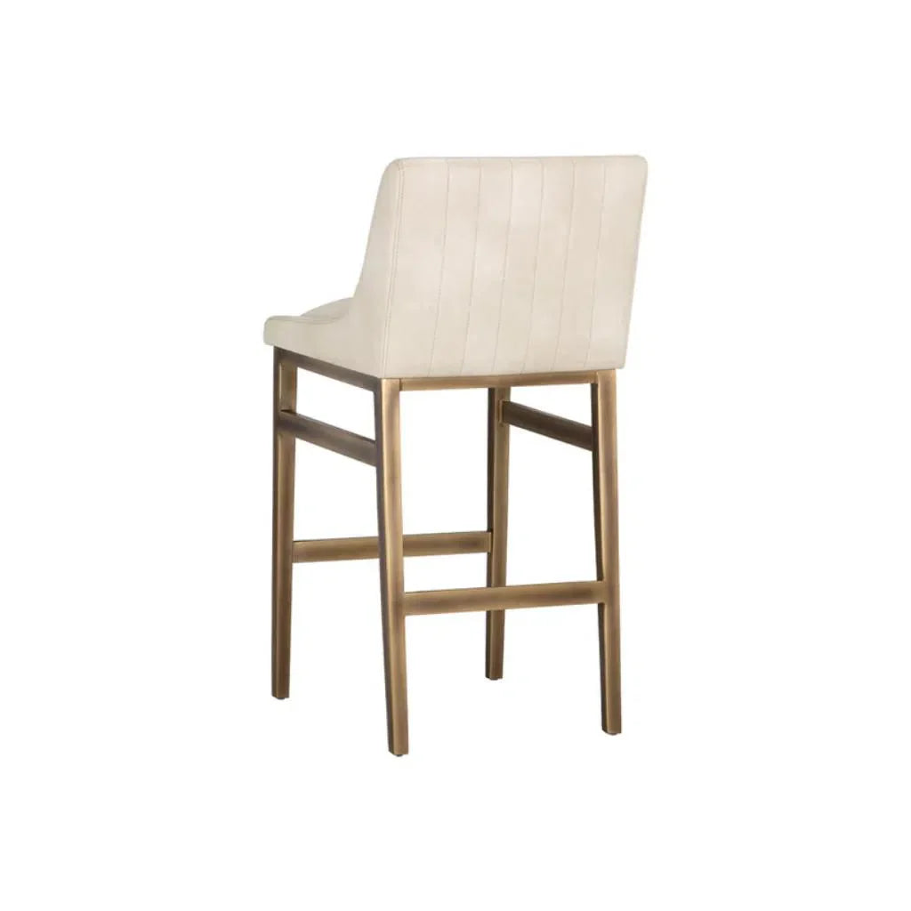 Halden Faux Leather Barstool