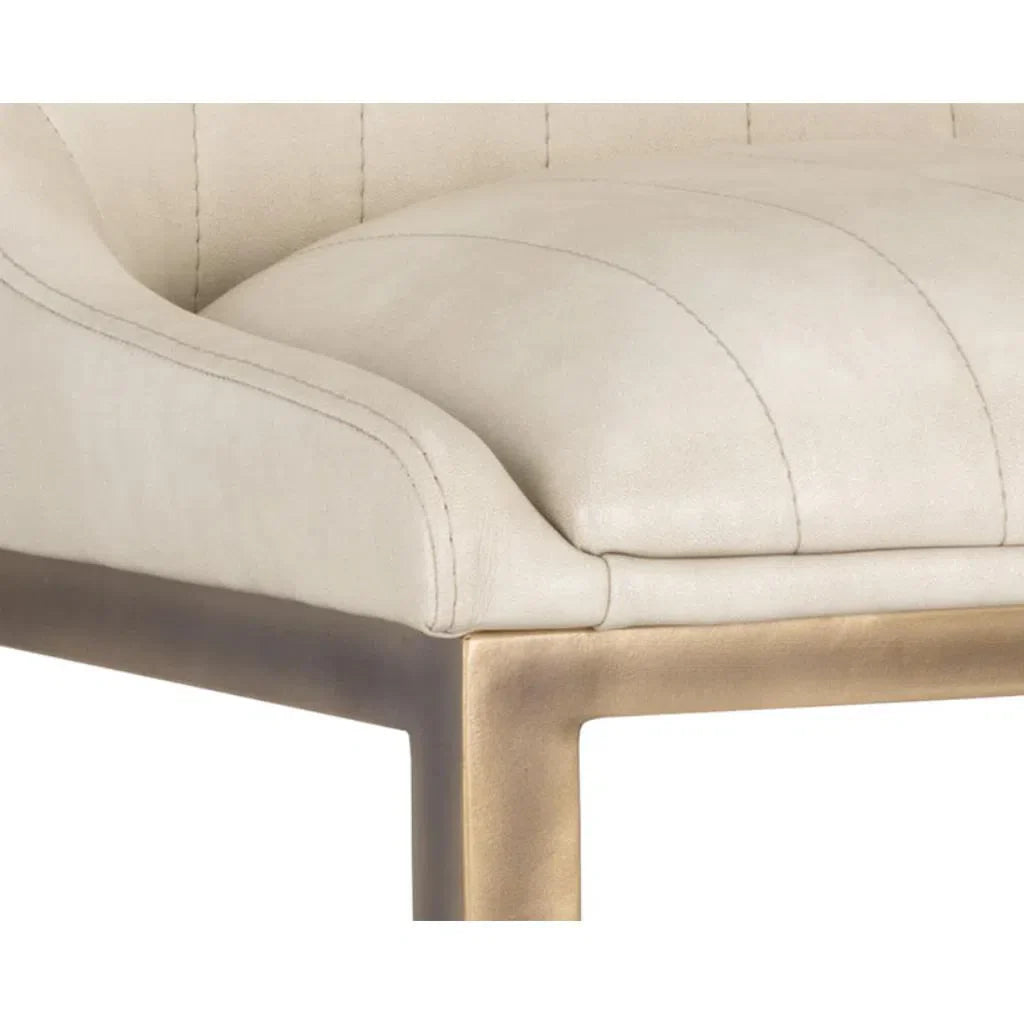 Halden Faux Leather Barstool