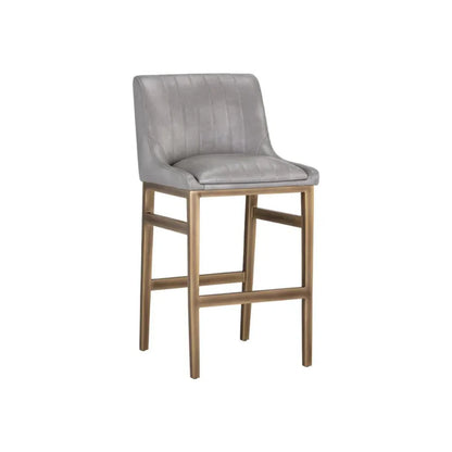 Halden Faux Leather Barstool
