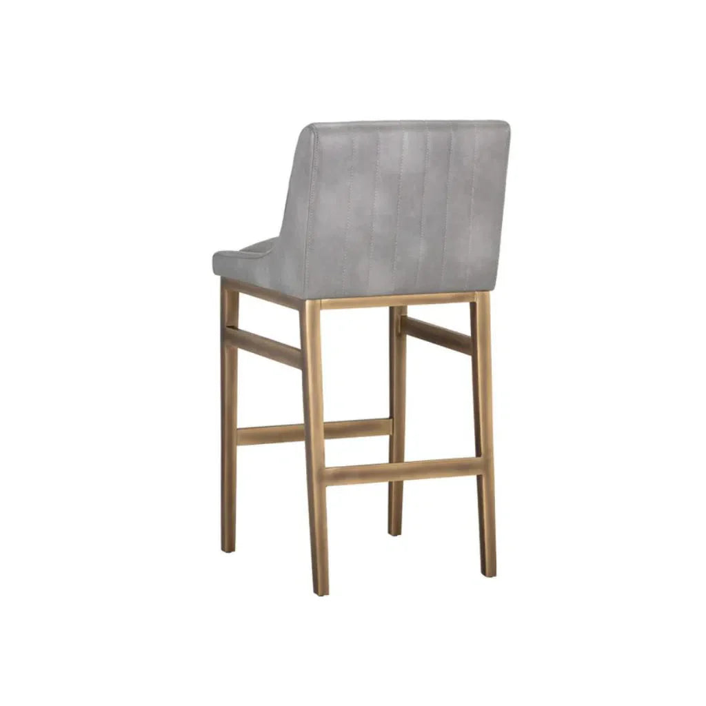 Halden Faux Leather Barstool