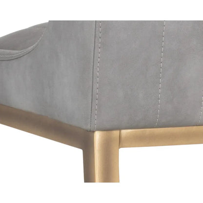 Halden Faux Leather Barstool