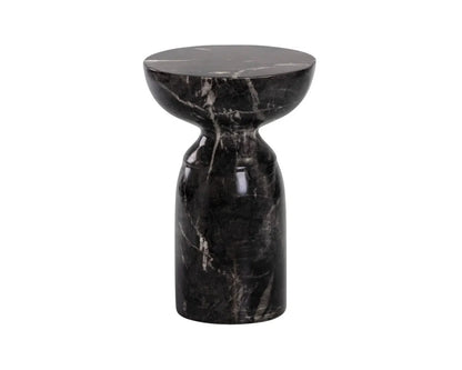 Goya Concrete Outdoor Round End Table