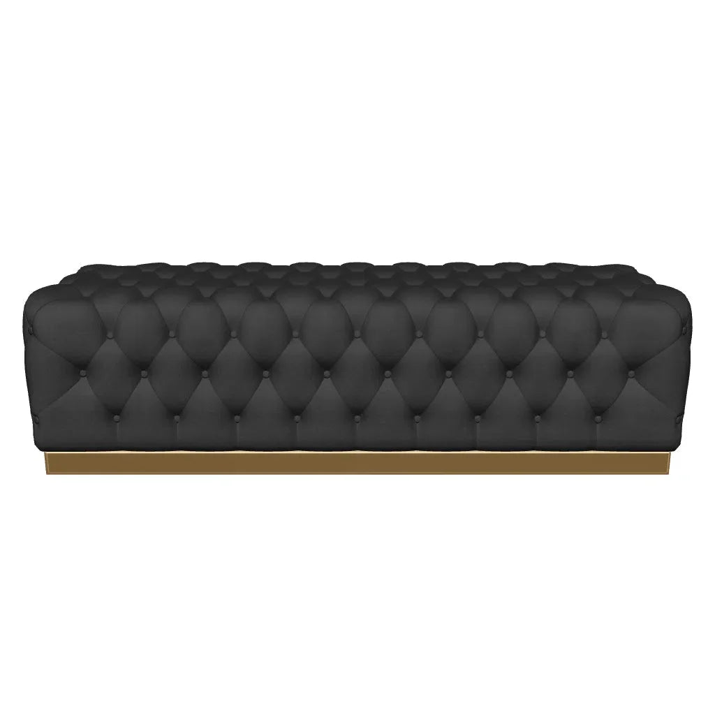 Babette Fabric Upholstered Backless Bench