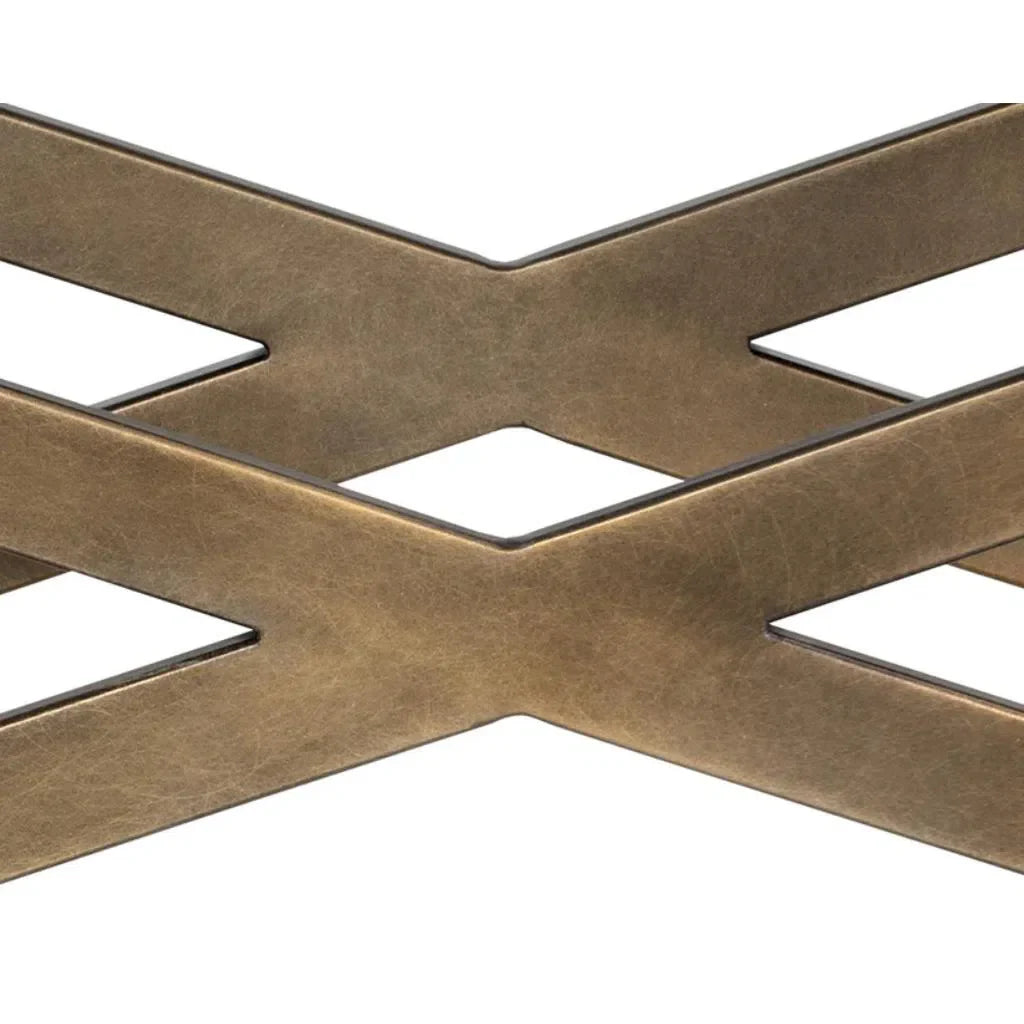 SUNPAN Kammi Leather Bedroom Bench