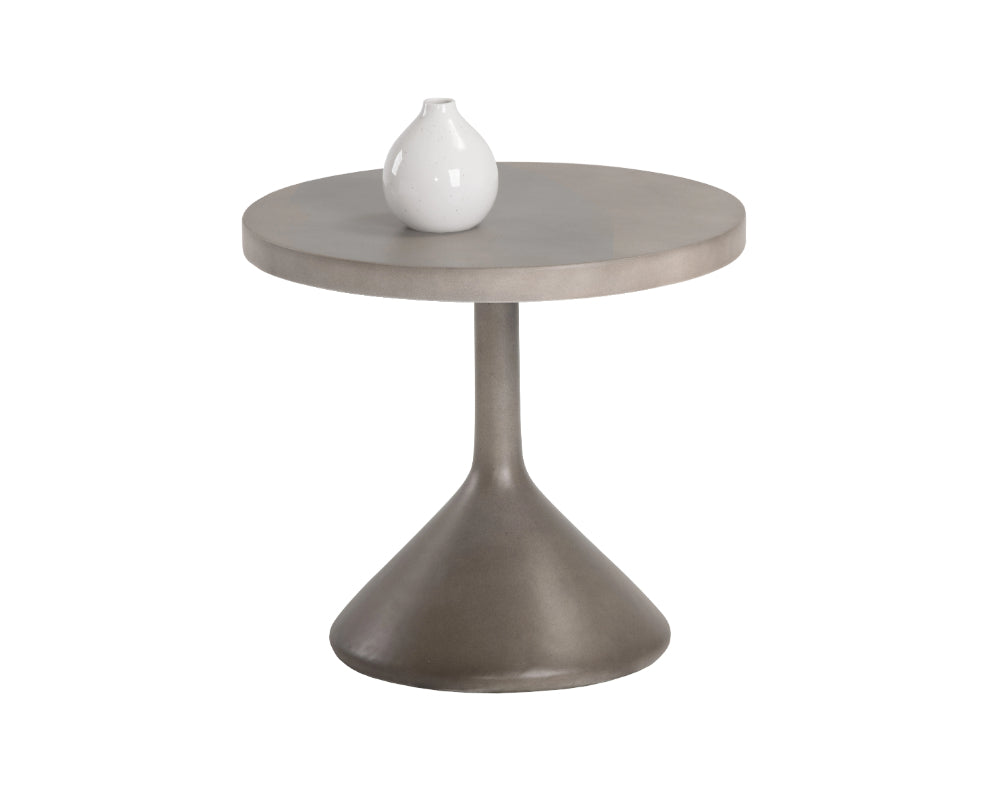 Adonis End Table Modern Concrete Suitable For Outdoors