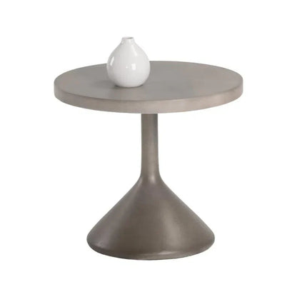 Adonis End Table Modern Concrete Suitable For Outdoors