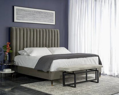 Yosi Fabric Upholstered Bed