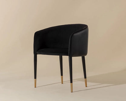 SUNPAN Asher Barrel Back Dining Armchair