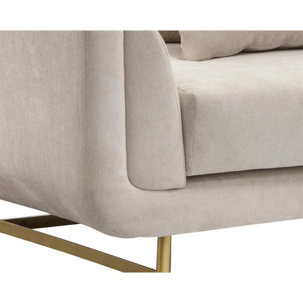 SUNPAN Veera Fabric Luxurious Sofa
