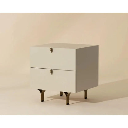 Celine Wooden Stylish Small Nightstand