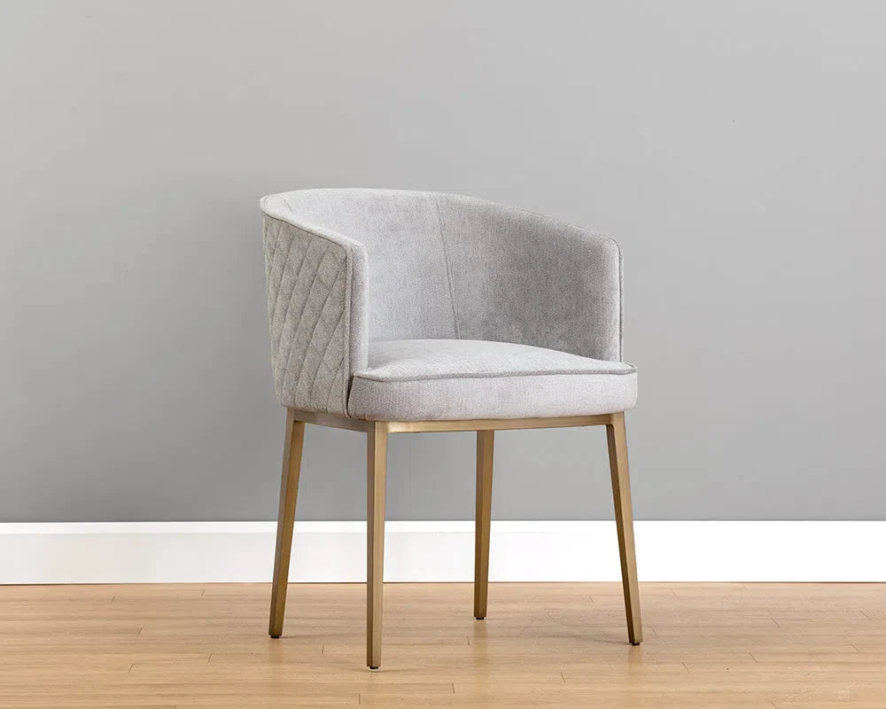 Cornella Fabric Upholstered Dining Armchair