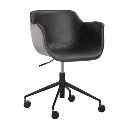 Owen Office Chair - Grey With Ergonomic