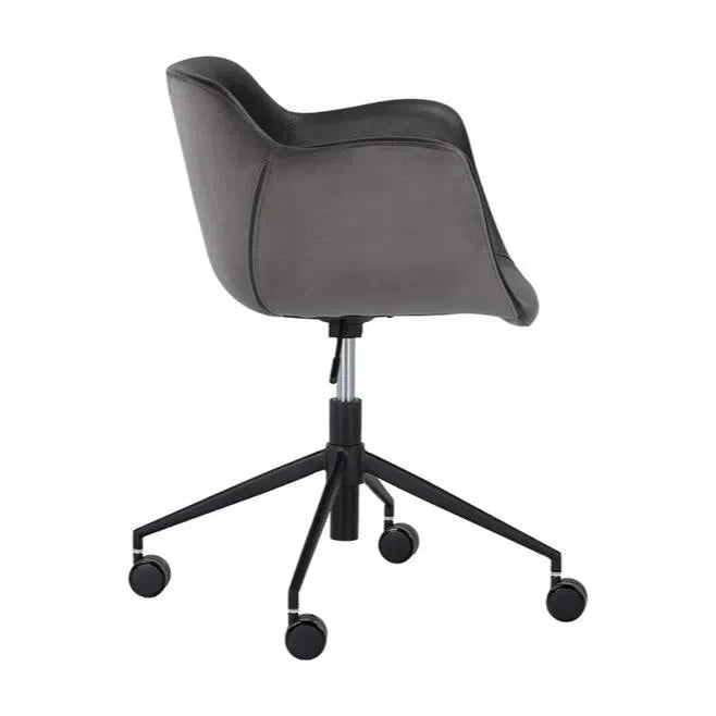 Owen Office Chair - Grey With Ergonomic