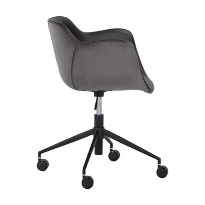 Owen Office Chair - Grey With Ergonomic