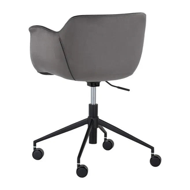 Owen Office Chair - Grey With Ergonomic
