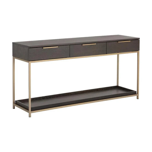 SUNPAN Rebel Rectangular Console Table With Drawers