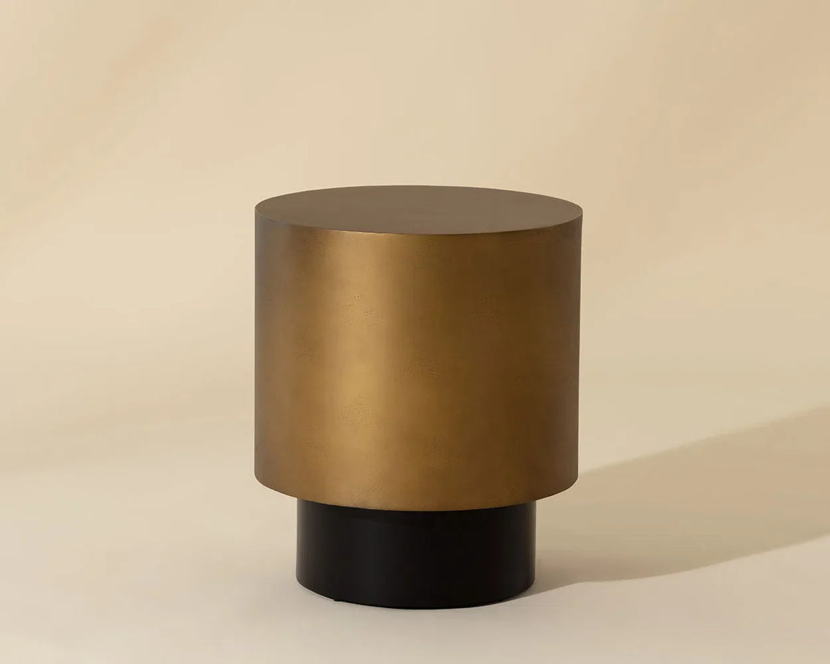 SUNPAN Bernaby Iron Round End Table