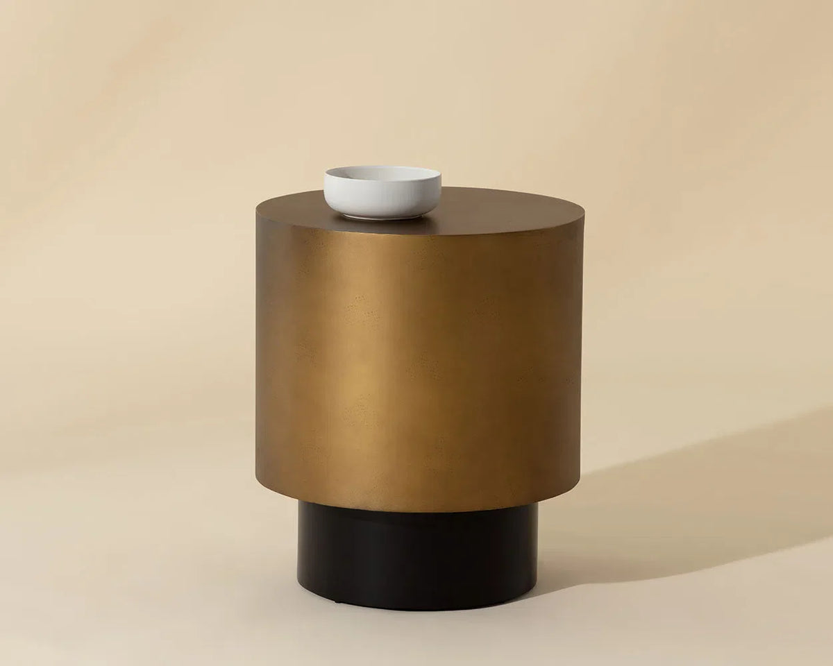 SUNPAN Bernaby Iron Round End Table