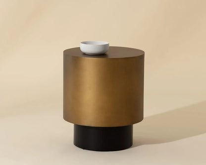 SUNPAN Bernaby Iron Round End Table