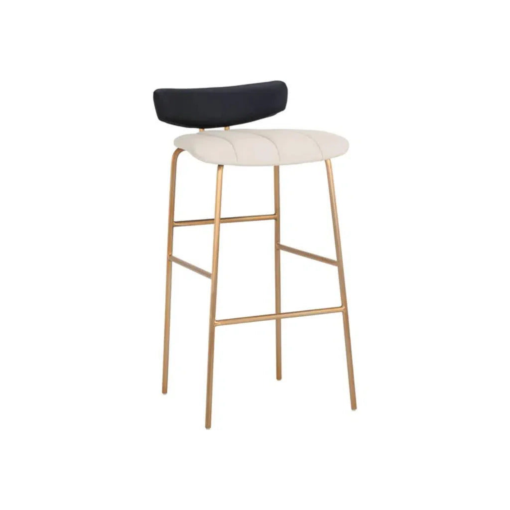 Lorelei Leather Upholstered Barstool