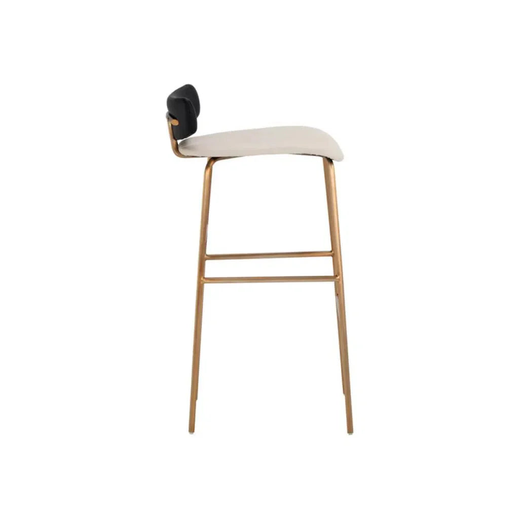 Lorelei Leather Upholstered Barstool