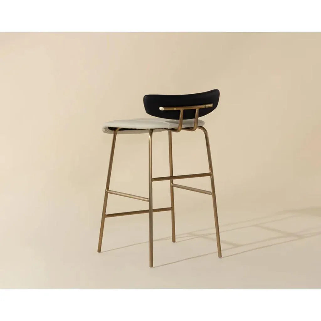 Lorelei Leather Upholstered Counter Stool