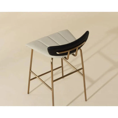 Lorelei Leather Upholstered Counter Stool