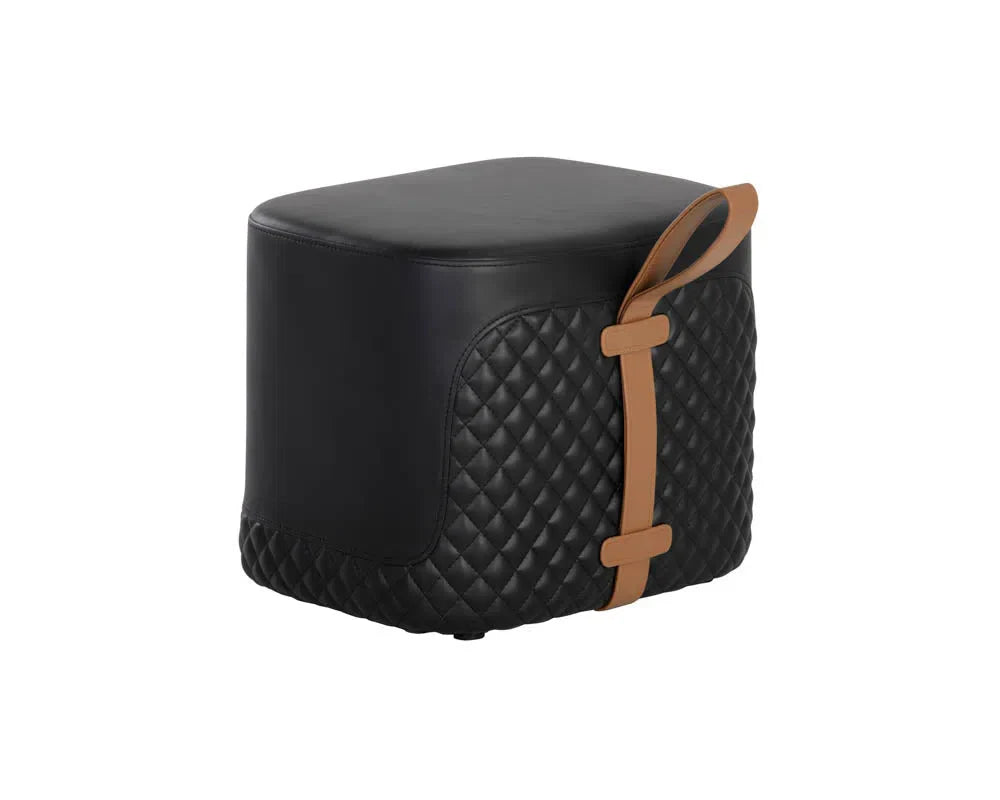 Axio Leather Upholstered Rectangular Ottoman