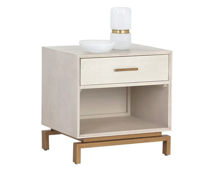 Valencia Nightstand Classic Brass Handles