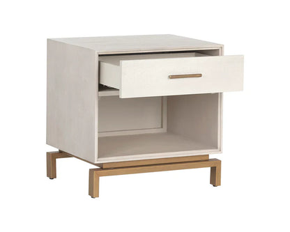 Valencia Nightstand Classic Brass Handles