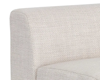 Darren Fabric Upholstered Modular Armchair