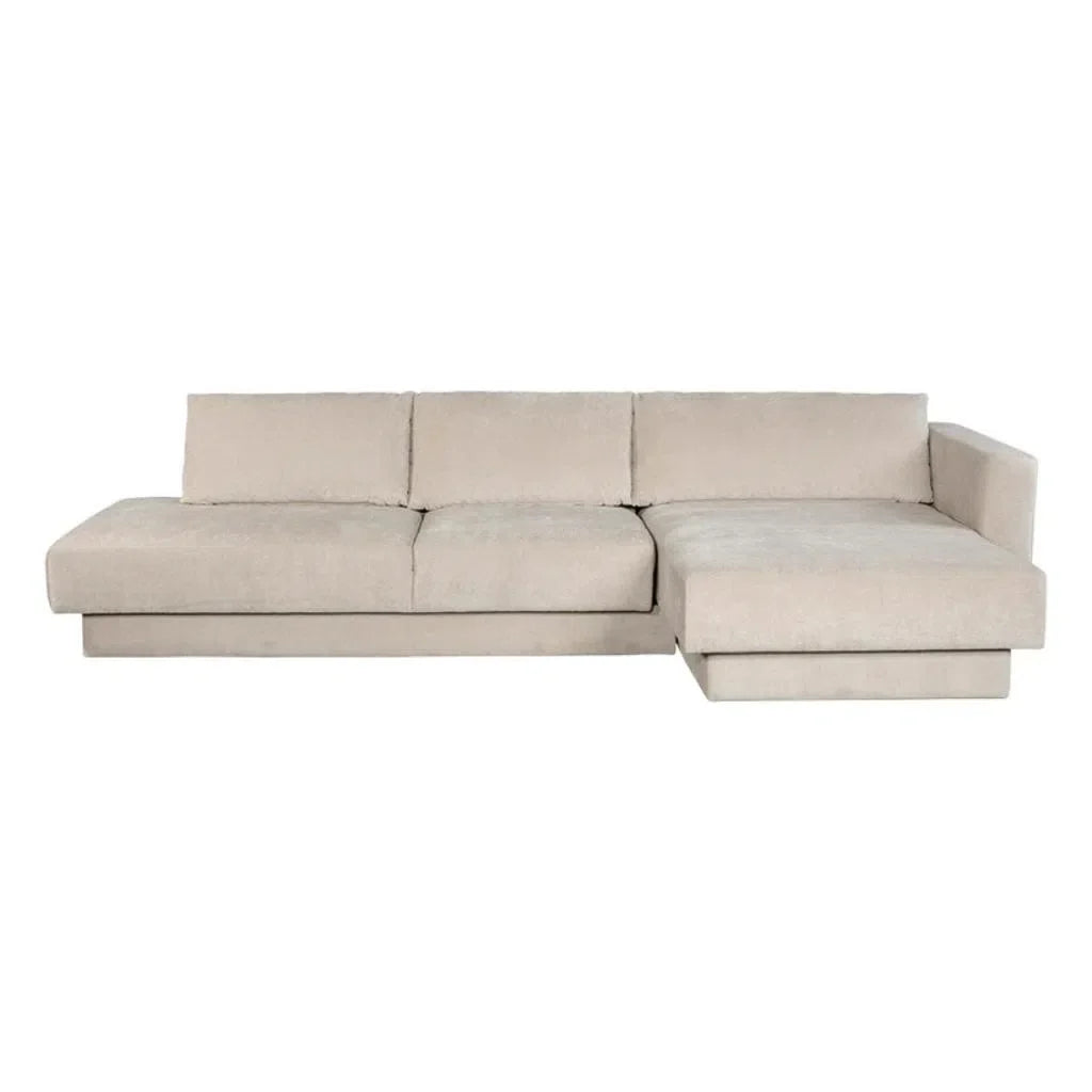 Tecoma Fabric Upholstered Sofa Chaise