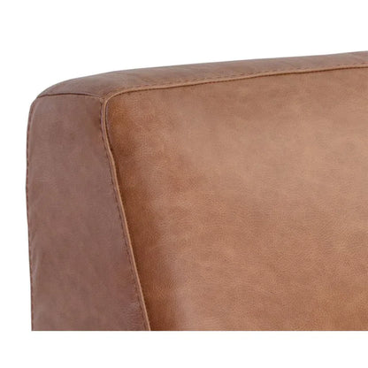 Watson Leather Upholstered Modular Armless Chair