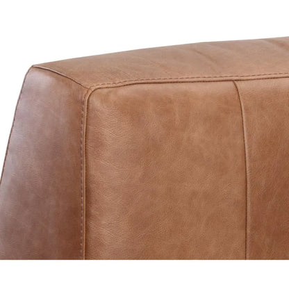 Watson Leather Upholstered Modular Armless Chair