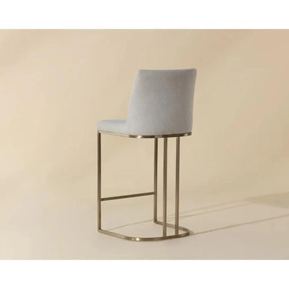 Rayla Fabric Upholstered Counter Stool