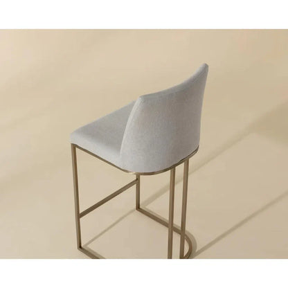 Rayla Fabric Upholstered Counter Stool