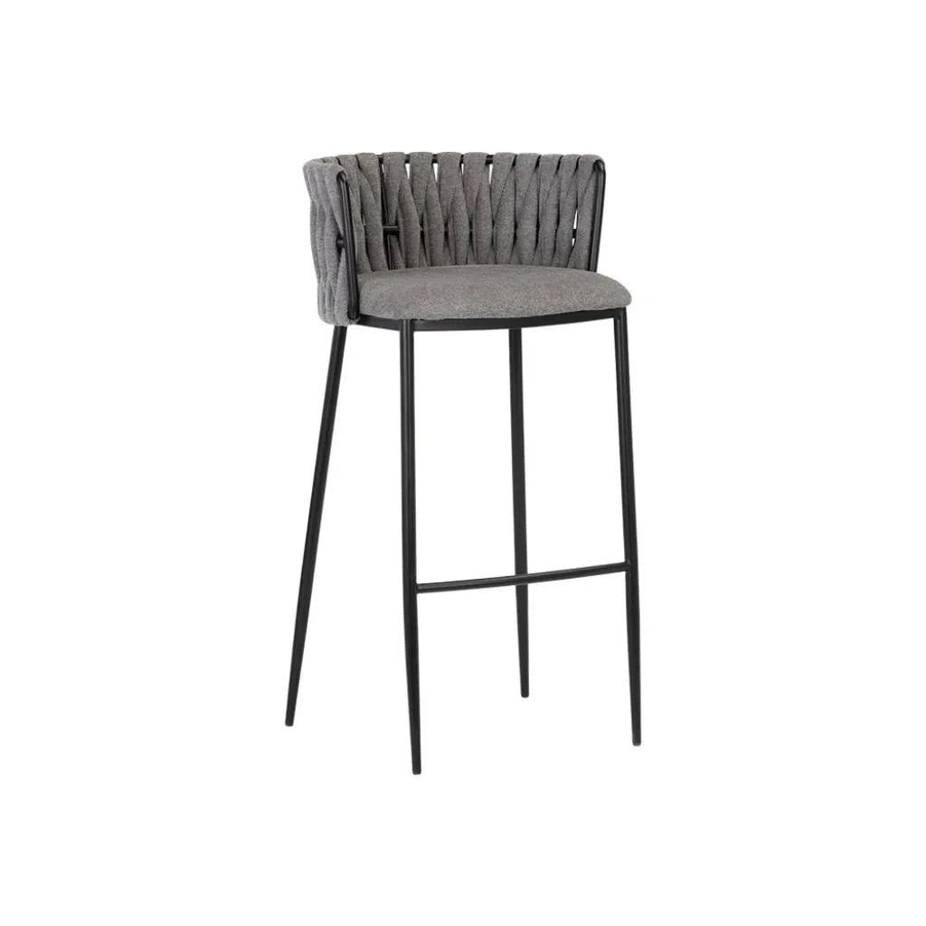 Sarai Fabric Upholstered Barstool