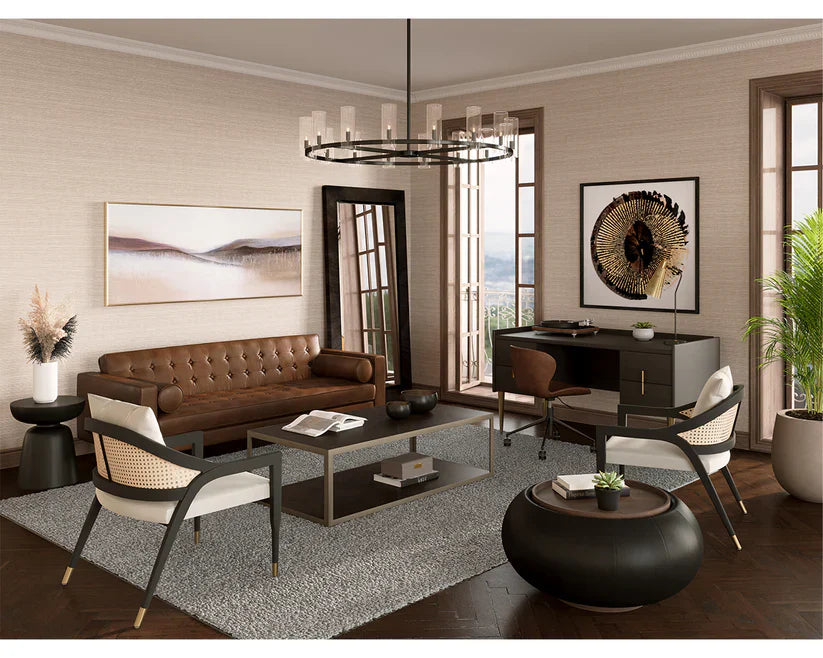 SUNPAN Zenzi Round Storage Coffee Table