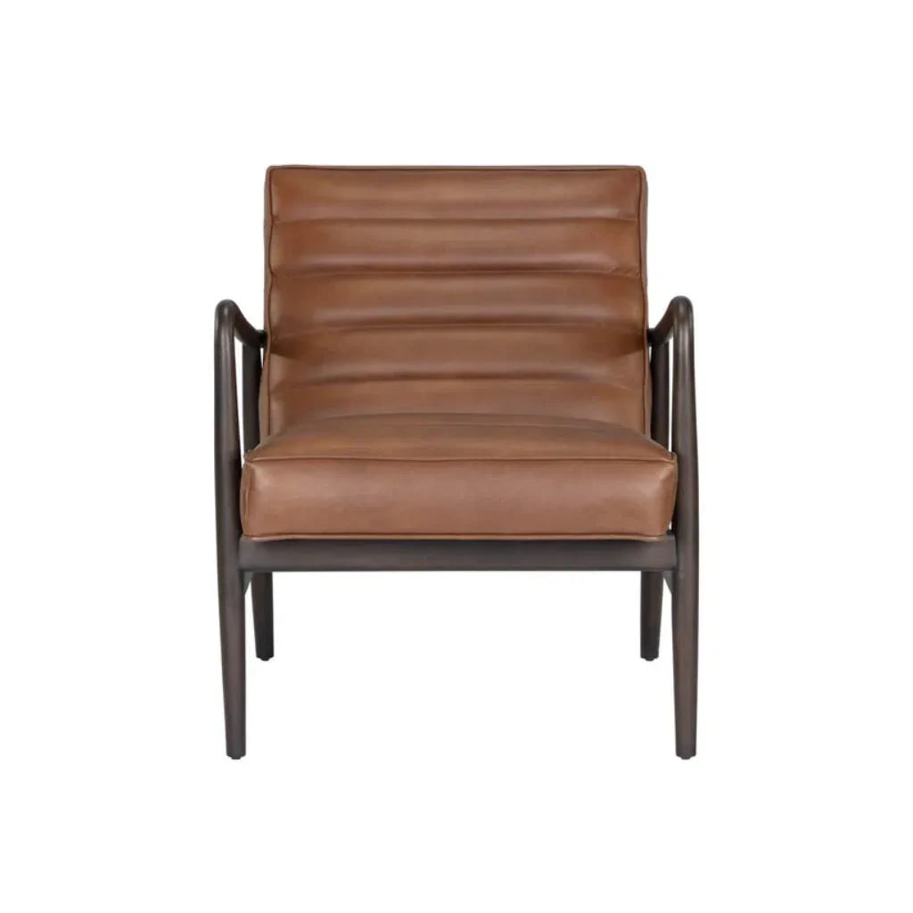 Lyric Leather Upholstered Lounge Chair