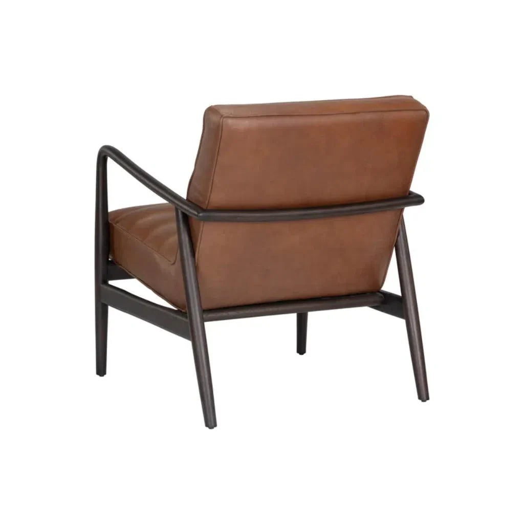 Lyric Leather Upholstered Lounge Chair