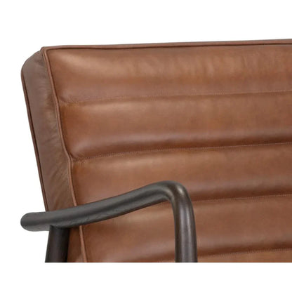 Lyric Leather Upholstered Lounge Chair