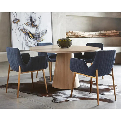 SUNPAN Lucano Fabric Dining Armchair